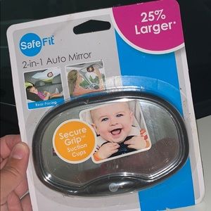 Safe Fit 2-in-1 Auto Mirror